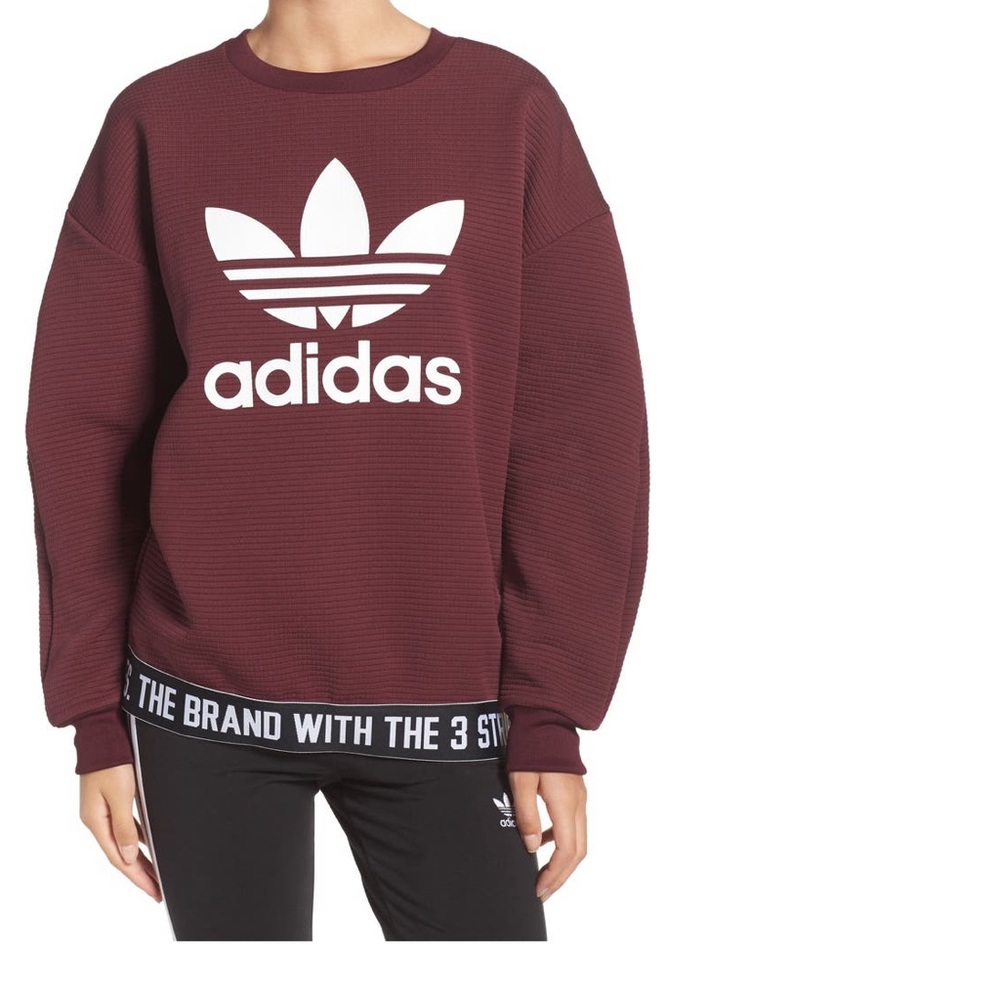 Adidas oversized pullover